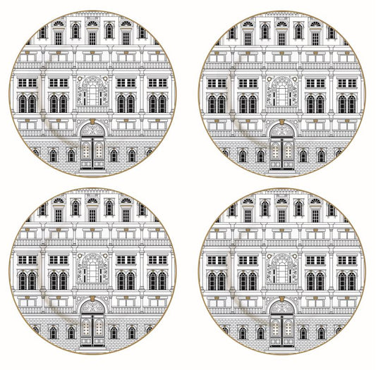Palazzo Set of 4 Dessert Plates