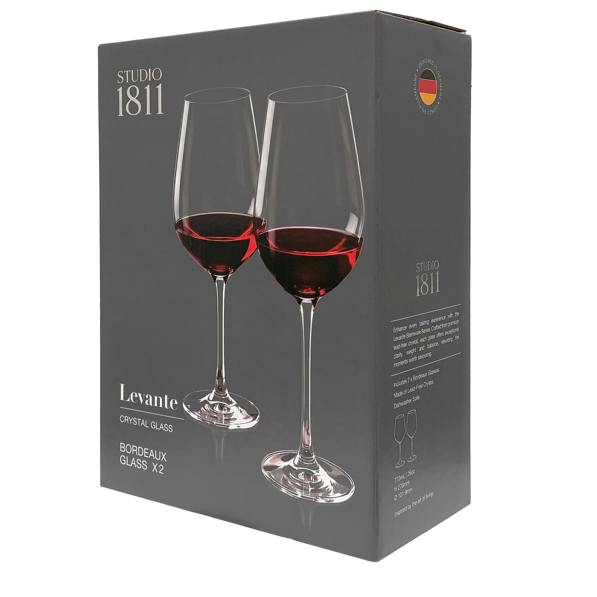 Set of 2 Bordeaux Wineglasses