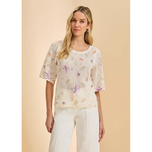 FDJ Elbow Bell Sleeve Top