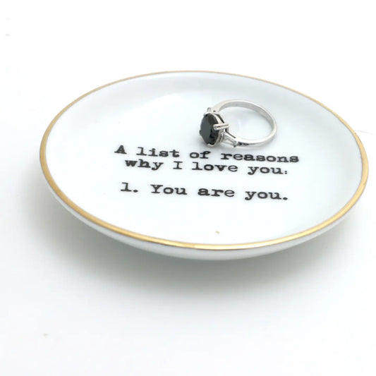Trinket Tray Reasons I Love You