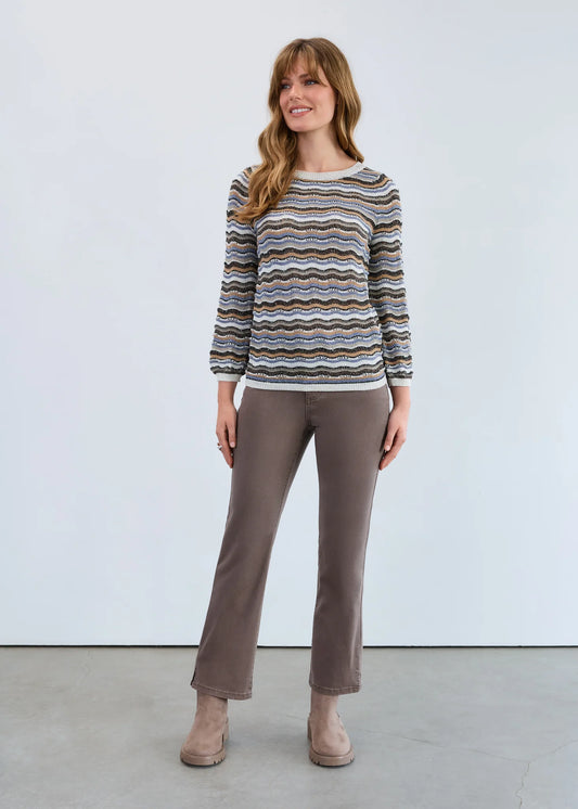 FDJ  Wave Stitch Sweater