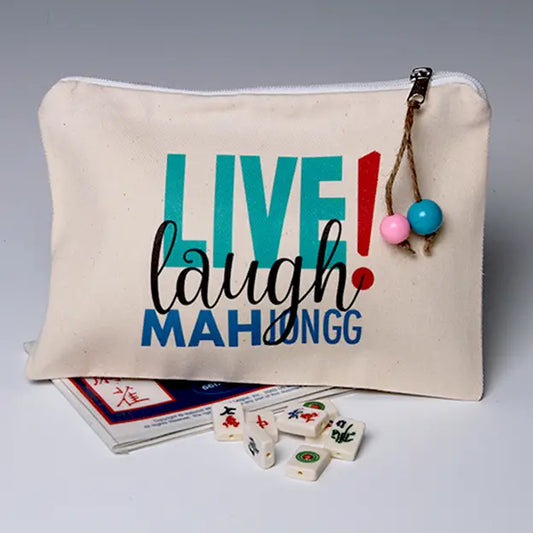 Live Laugh MahJong Pouch Small