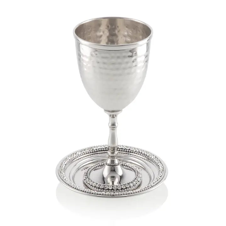 Kiddush Cup on Tray