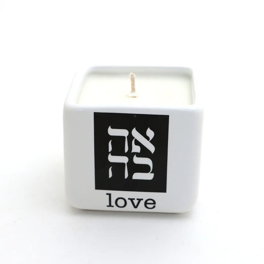 Ahava Hand Poured 8 OZ Soy Candle Unscen