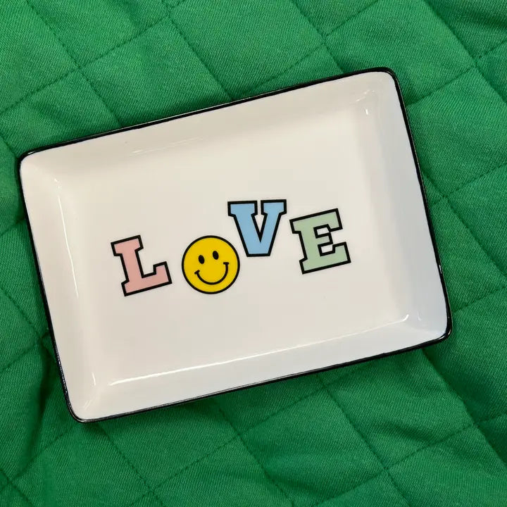 Trinket Tray - LOVE Rectangular