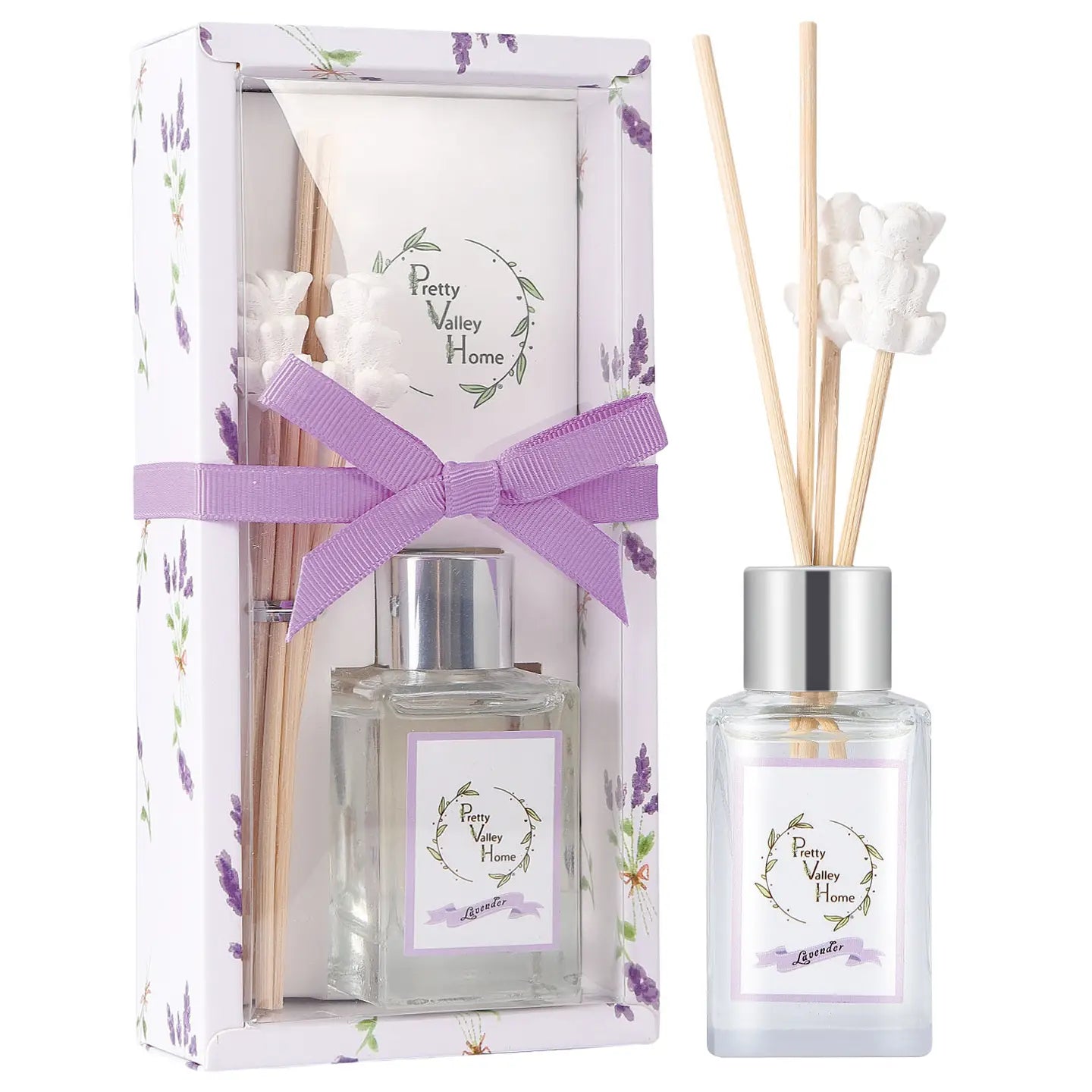 Fragrance Diffuser -  Mini Ceramic 30 ML Diffuser - Lavender