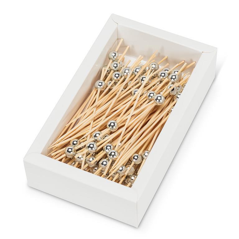 Metallic Ball Picks. 100 Pieces
