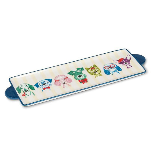 Fancy Dogs Ceramic Tray