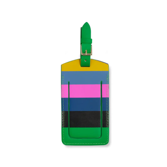Kate Spade Luggage Tag, Enchanted Stripe