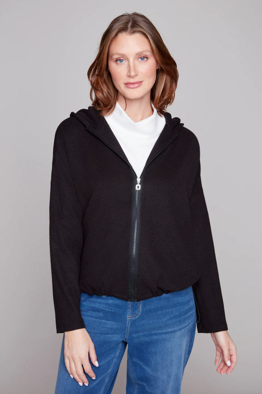 Compli K Knit Hoodie W/ Zipper Pocket