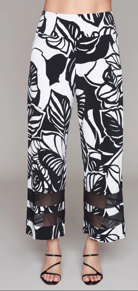 Compli K Mesh Detail Printed Pant