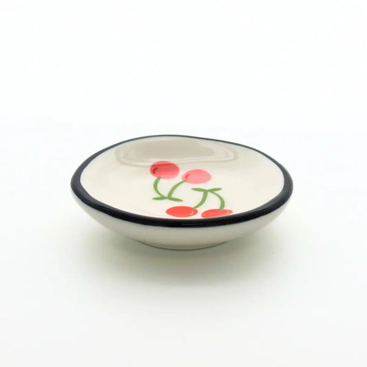 Trinket Tray - Two Double Cherry Ring Dish