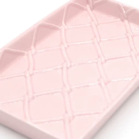 Guest Towel Tray - Pink