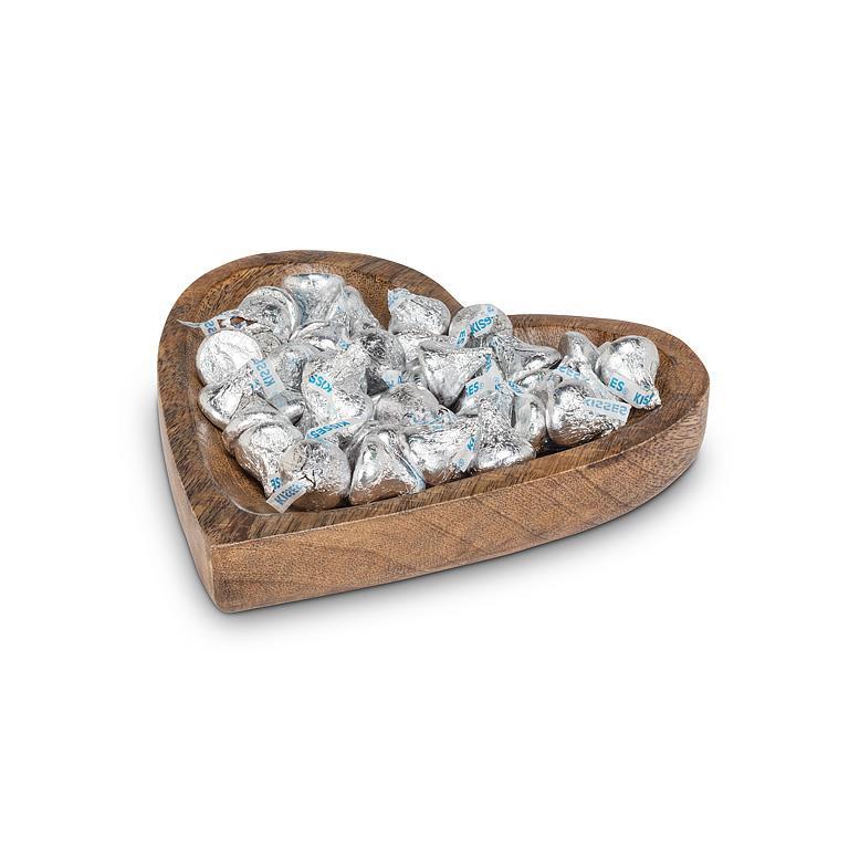Wooden Heart Plate