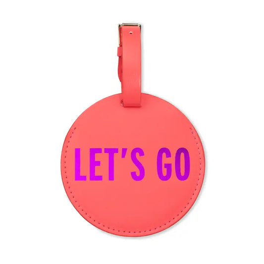 Kate Spade Luggage Tag - Let's Go