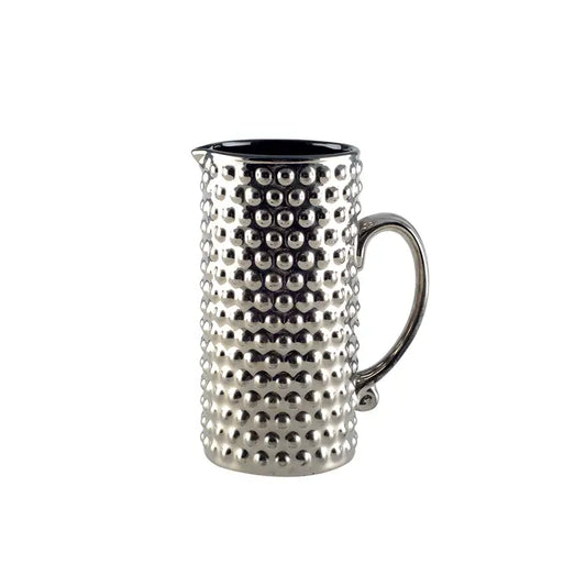 Silver Beaded Pitcher