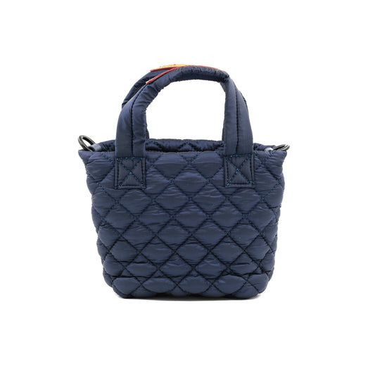 Small Quilted Purse - Navy