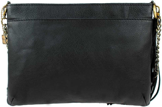 Mary Frances  Mystery Garden Crossbody Leather Handbag