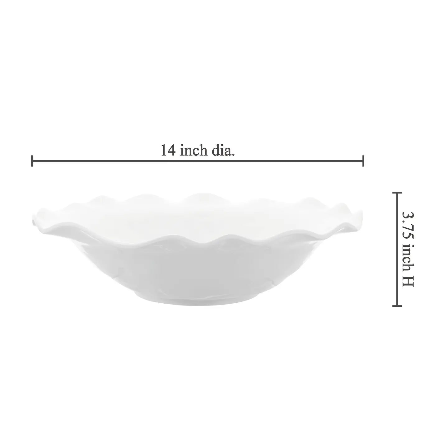 Melamine Round Serving Bowl