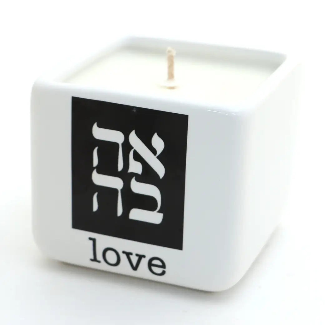 Ahava Hand Poured 8 OZ Soy Candle Unscen