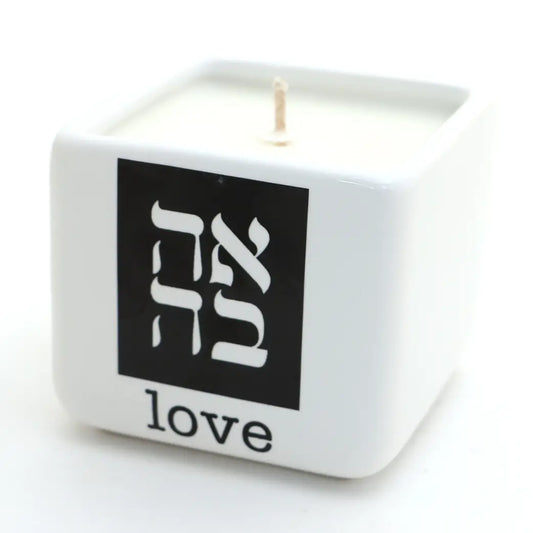 Ahava Hand Poured 8 OZ Soy Candle Unscen