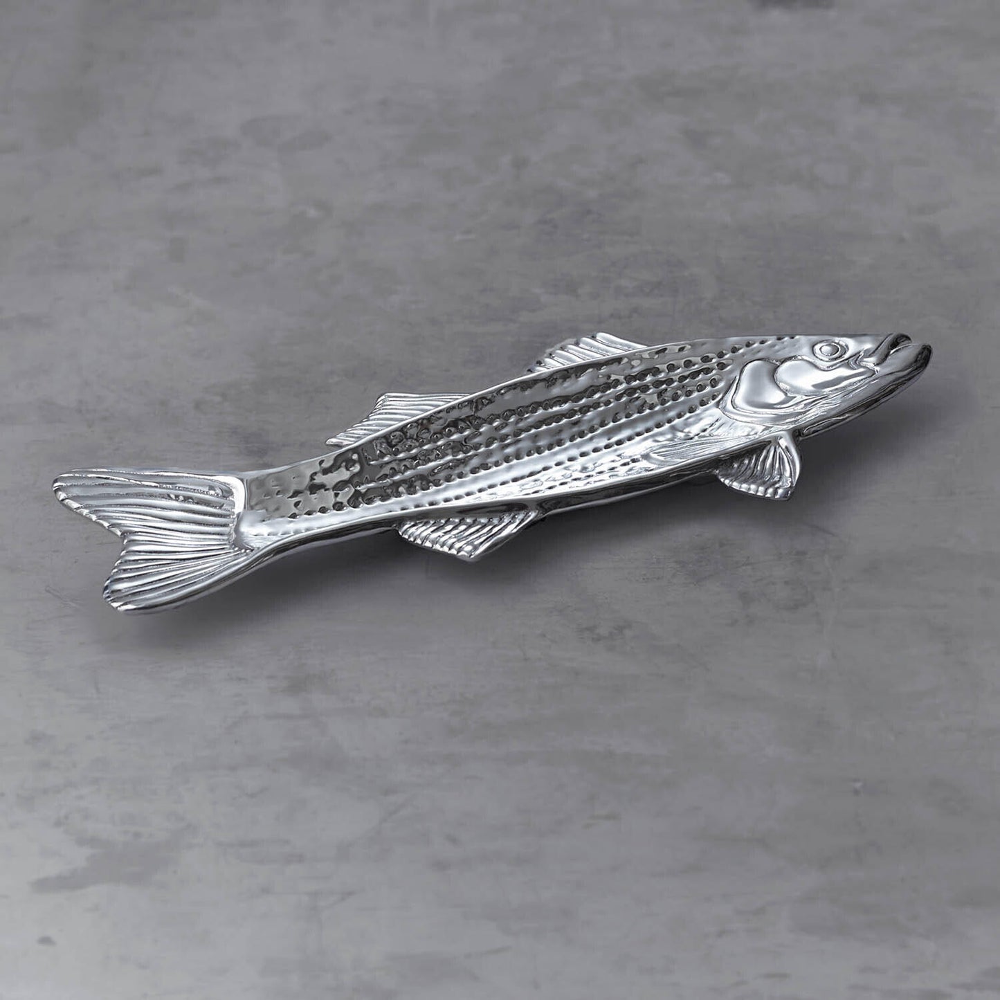 Beatriz Ball Ocean Stripped Bass Platter