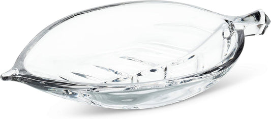 Glass Leaf Dish