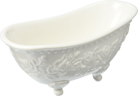 Bone China Bathtub Soap Dish