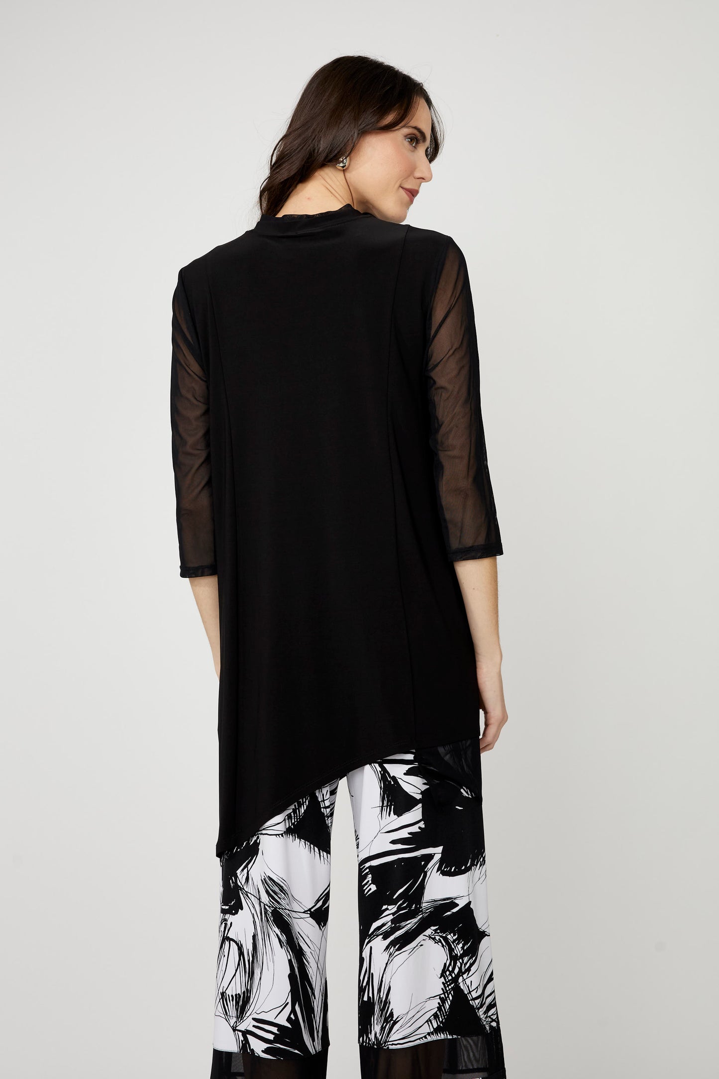 Compli K Mesh Jersey Tunic