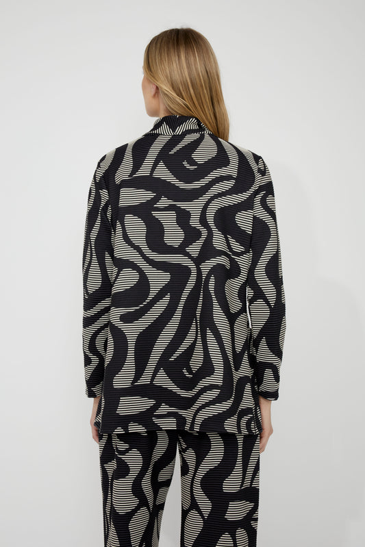 Compli K Pleated Cardigan Jacket
