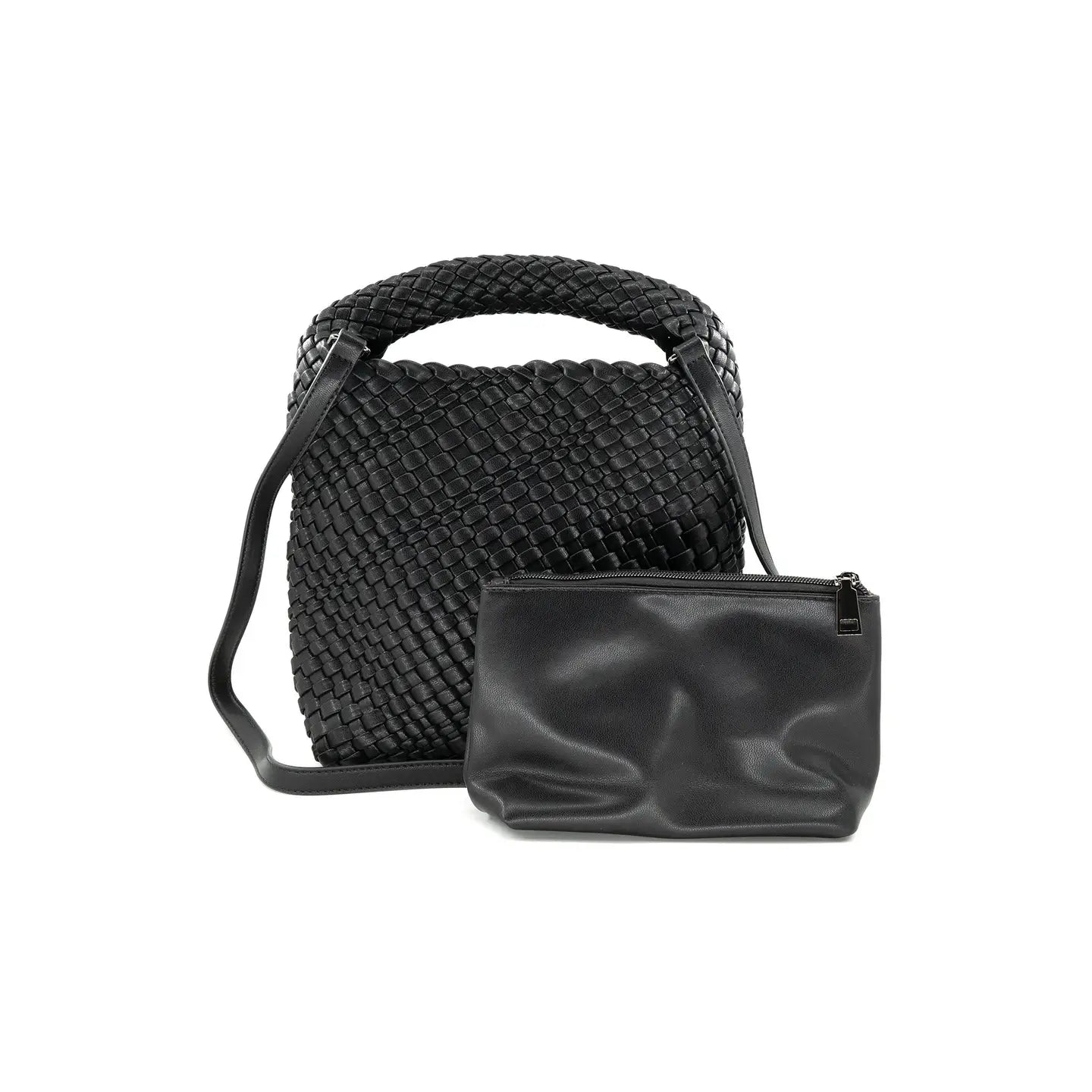 Woven Purse - Black