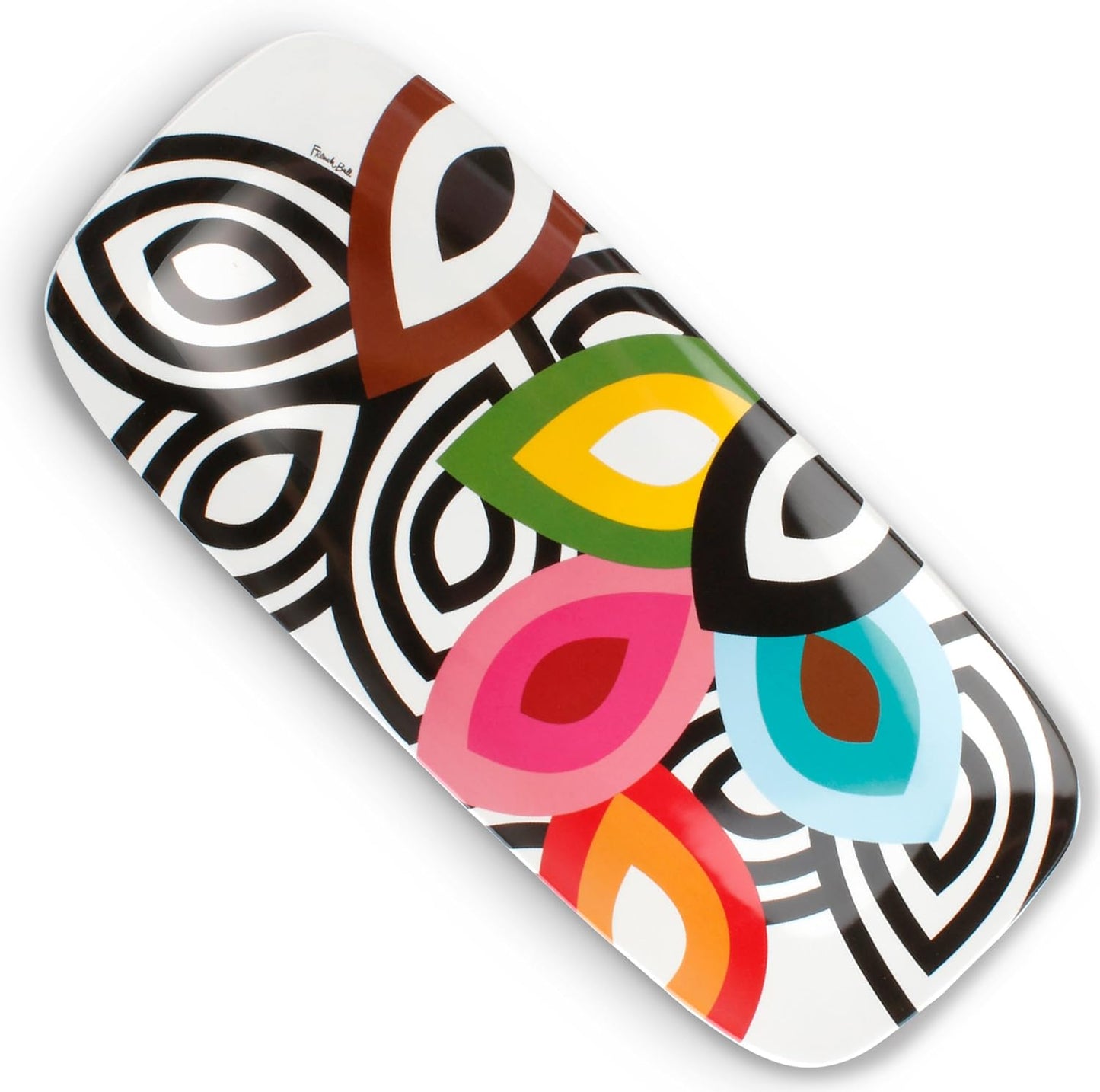 French Bull Colourful 19" Rectangular Platter