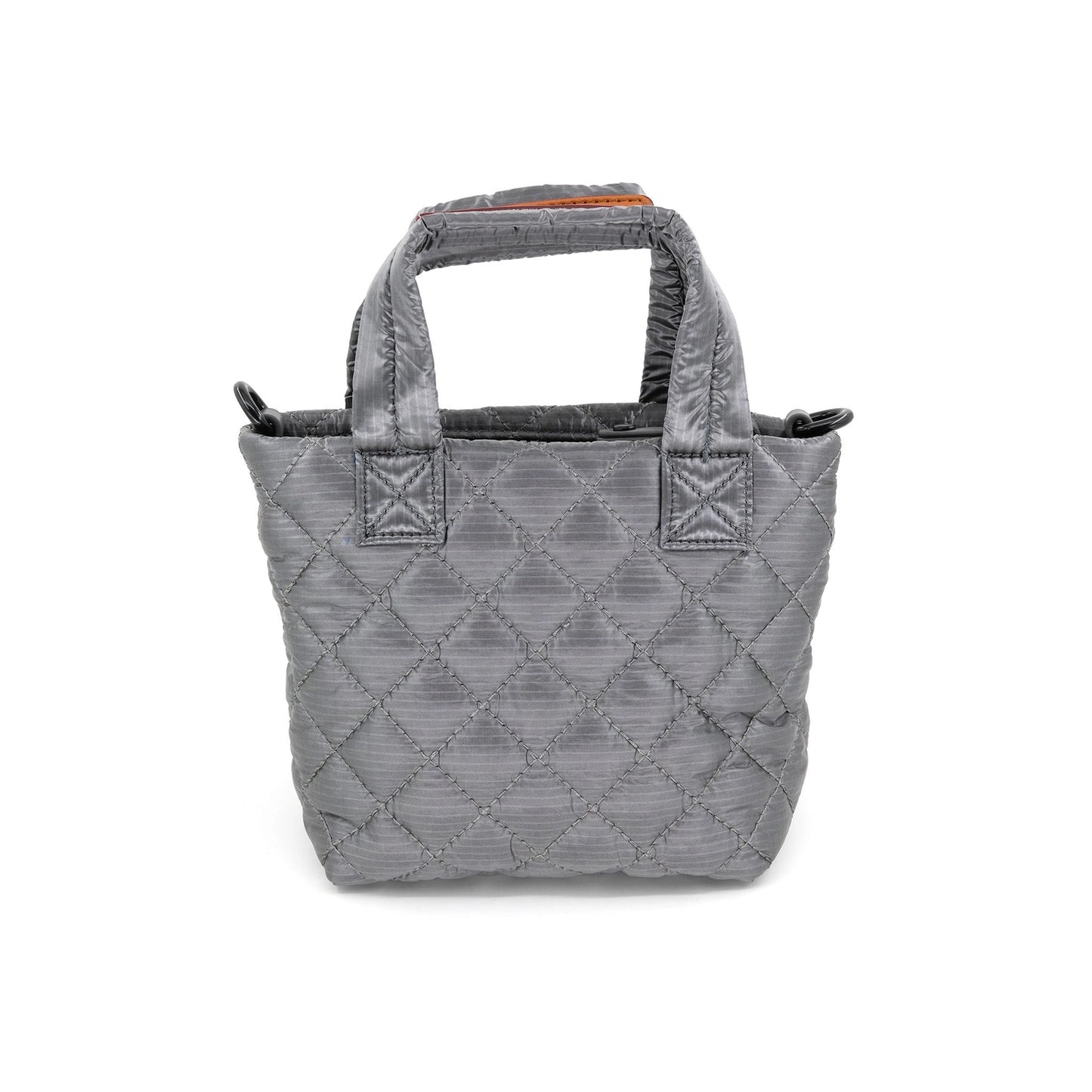Small Quilted Purse - Pewter