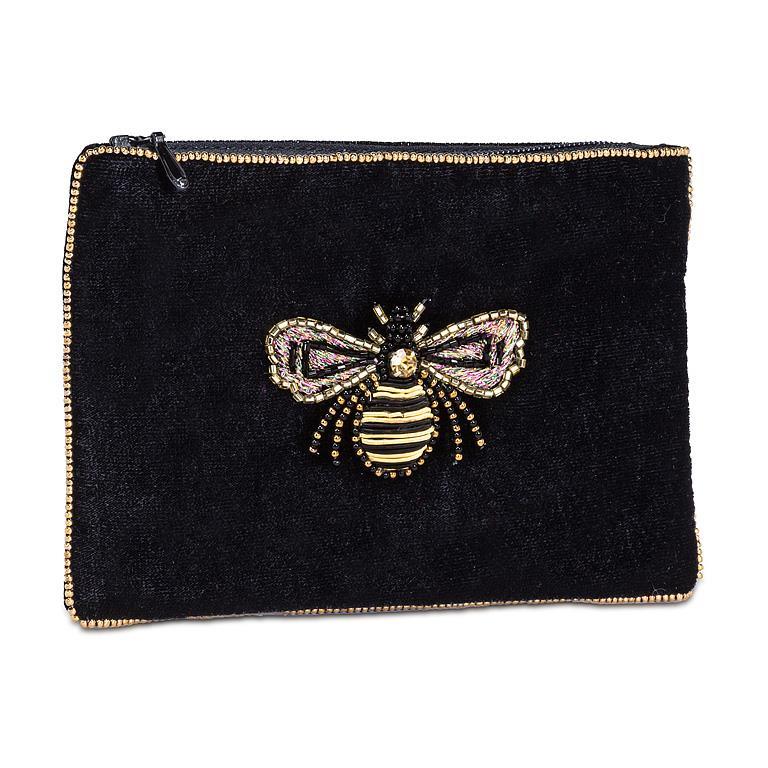 Small Velvet Bee Pouch