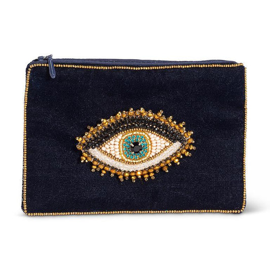 Small Evil Eye Pouch
