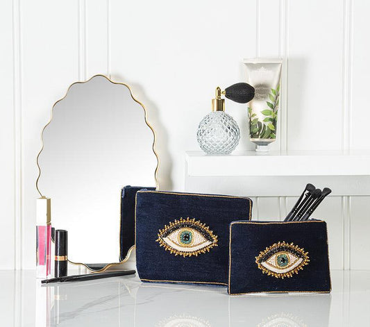 Large Evil Eye Pouch