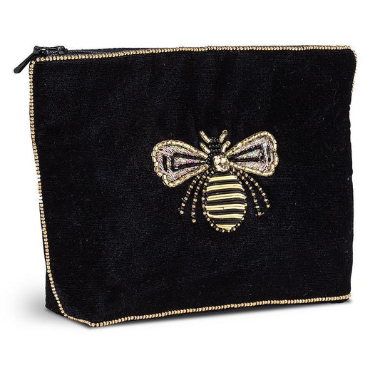 Large Velvet Bee Pouch