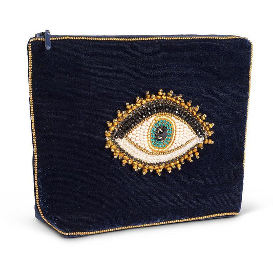 Large Evil Eye Pouch