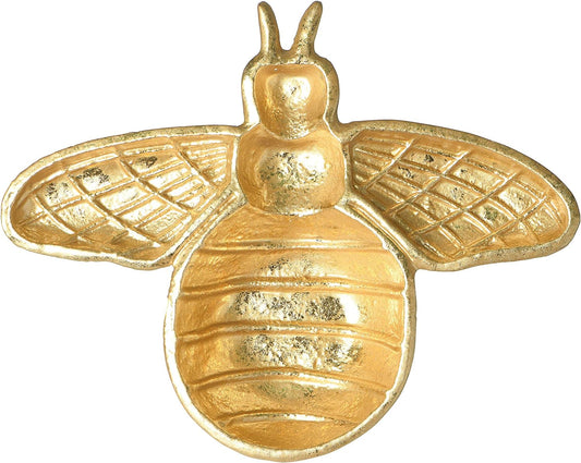 Gold Bee Trinket Tray