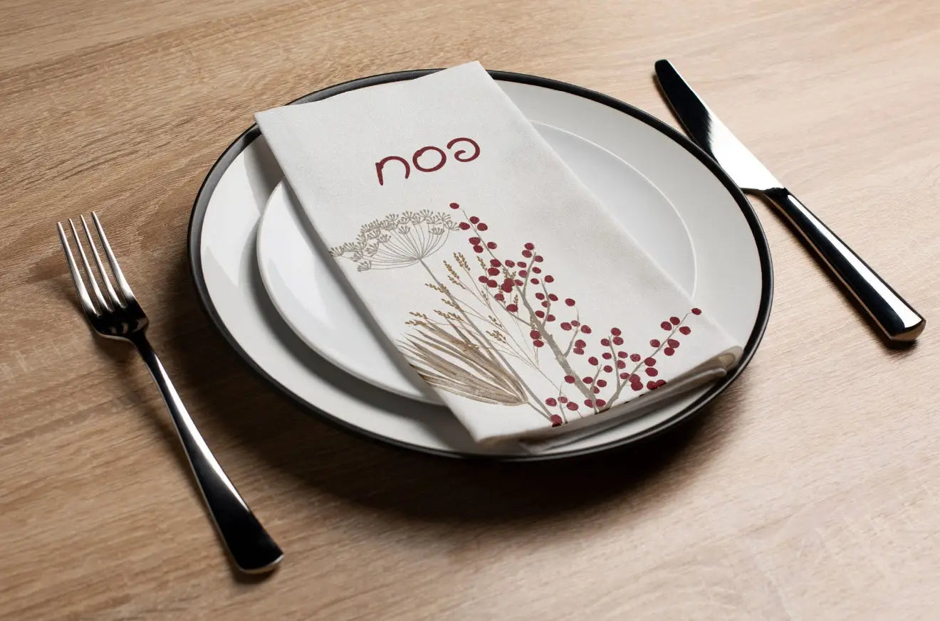 Guest Towel/Napkin - Neutral Pesach