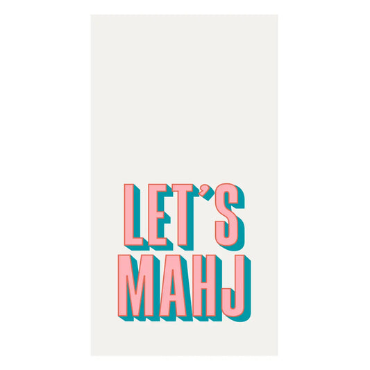 Guest Towel - Let's Mahj