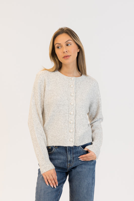 Pearl Button Cardigan