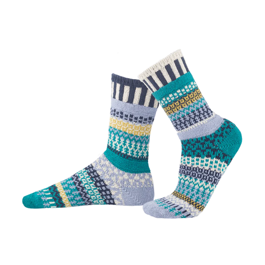 Solmate Crew Socks -Agave