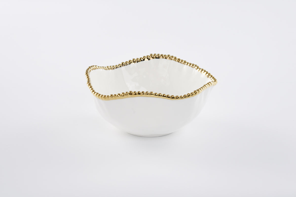 Pampa Bay Golden Salerno Large Salad Bowl