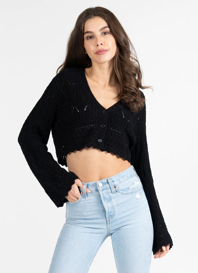 Crotchet Crop Cardigan