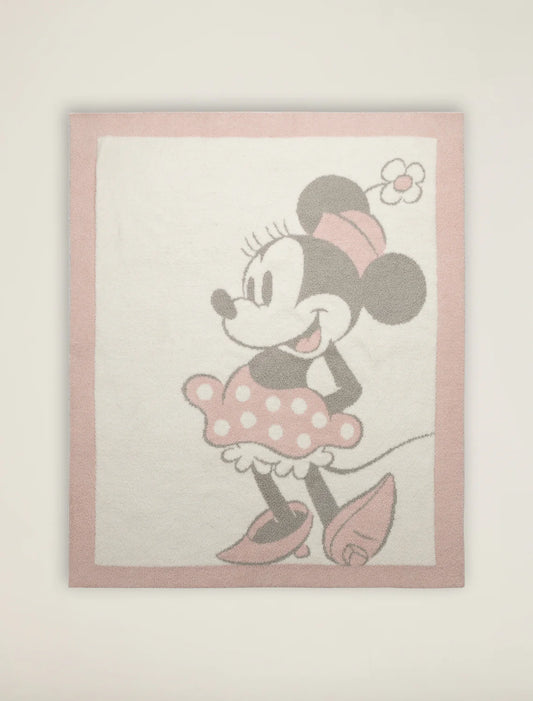 Disney Vintage Minnie Mouse Baby Blanket