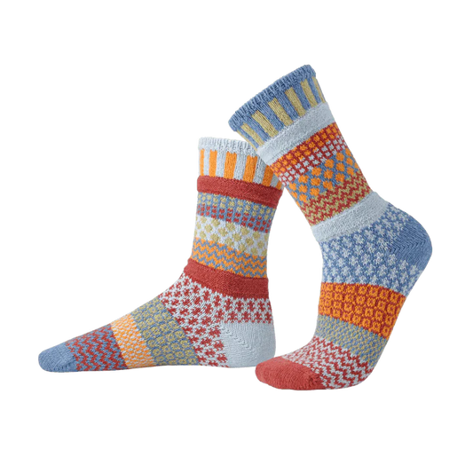 Solmate Crew Socks - Fig