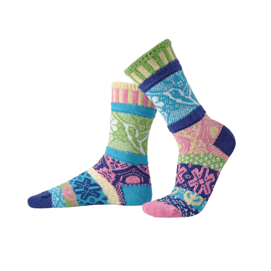Solmate Crew Socks - Hummingbird