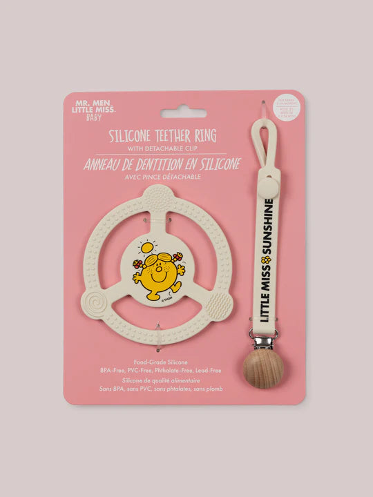 Little Miss Silicone Teething Ring