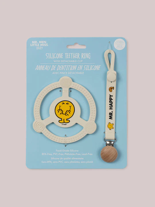 Mr. Happy Silicone Teething Ring